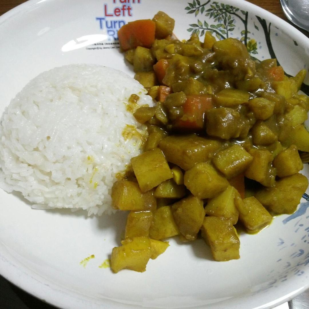 咖喱饭的做法