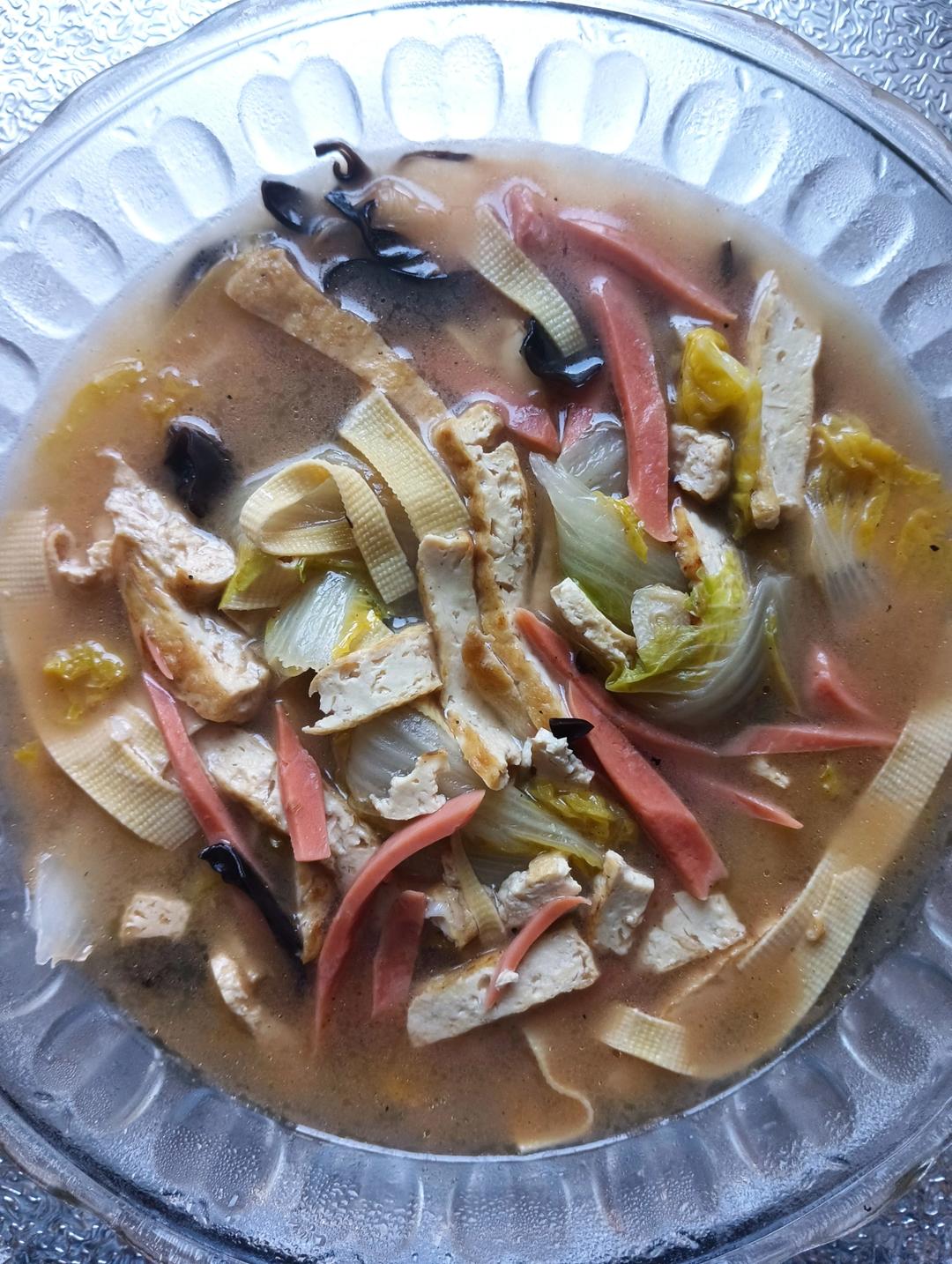 娃娃菜豆腐汤(鲜掉眉毛！)|跟做中附娃娃菜炖万物合集~
