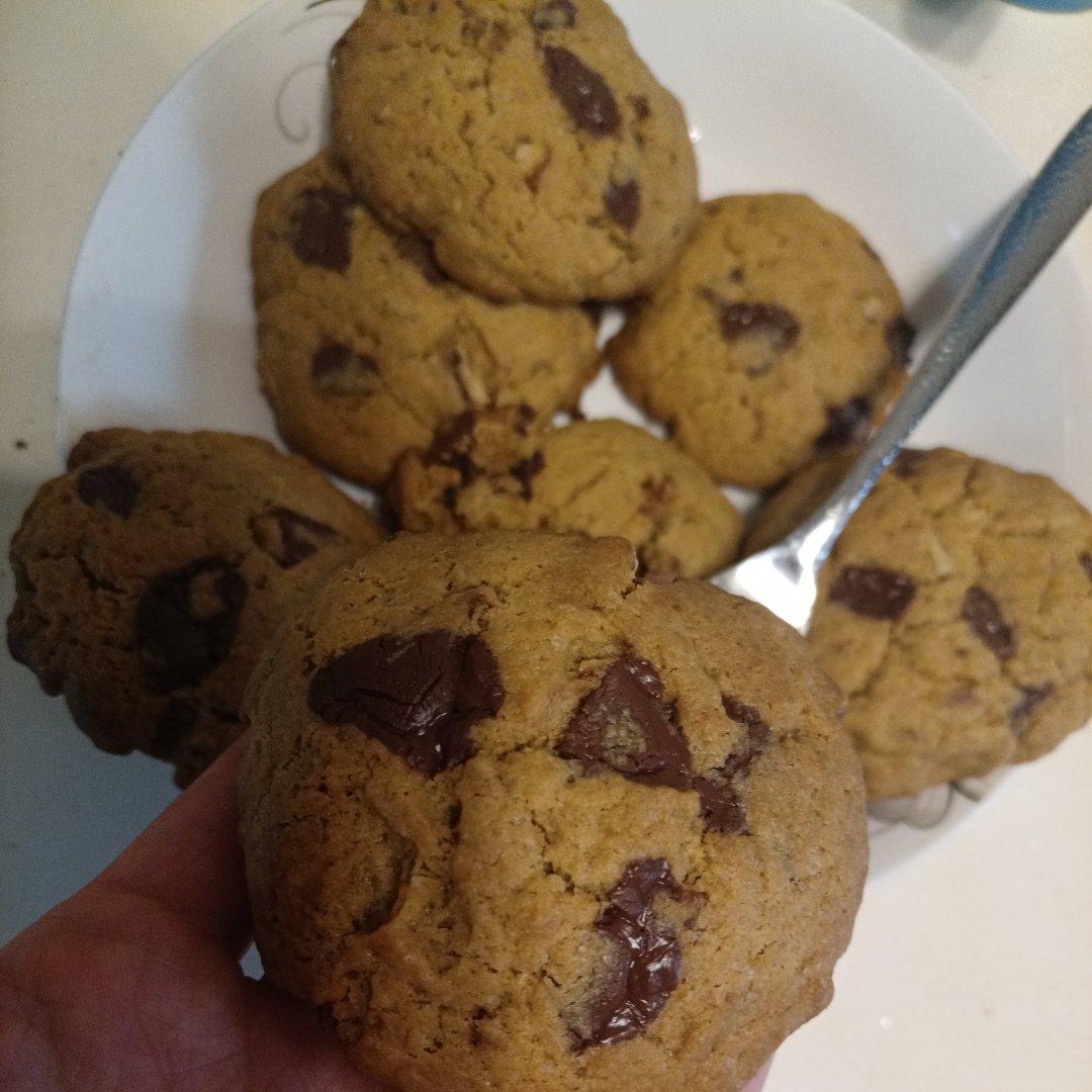 chocolate chip cookies美式超大巧克力软曲奇