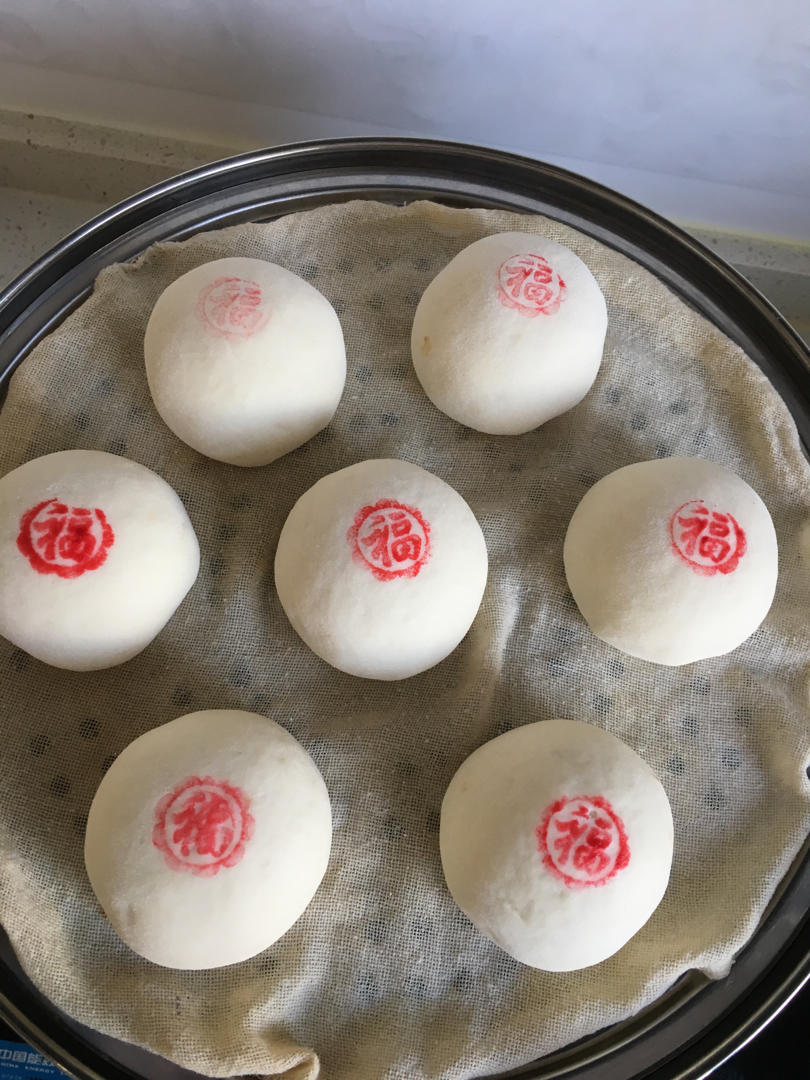 有着面包口感的红糖馒头（一次发酵）