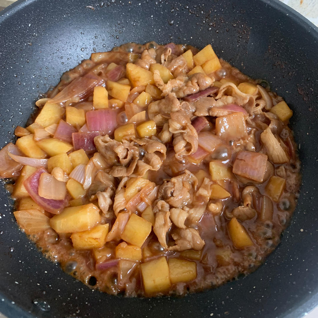 好吃到舔碗底的土豆肥牛拌饭