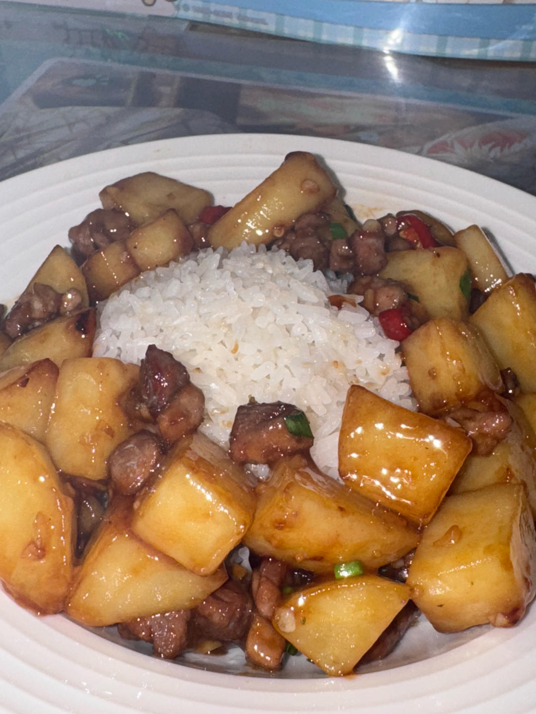 超级下饭的肉沫炒土豆！