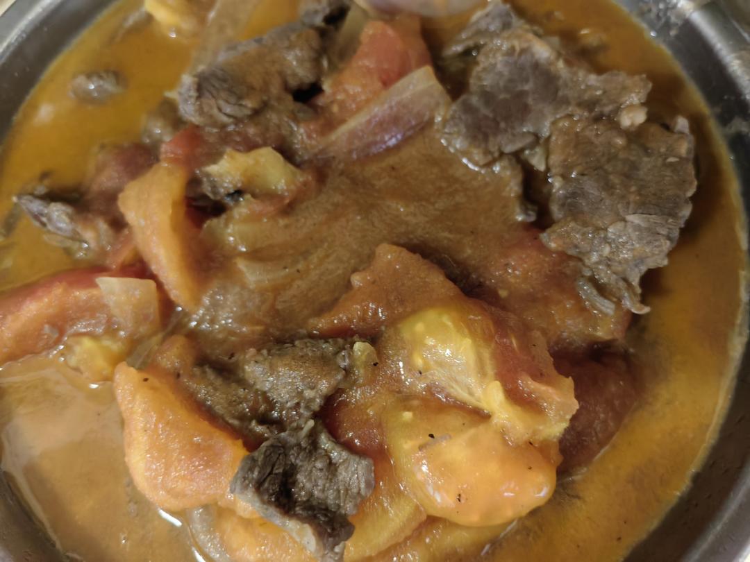 番茄牛肉（孩子的最爱）