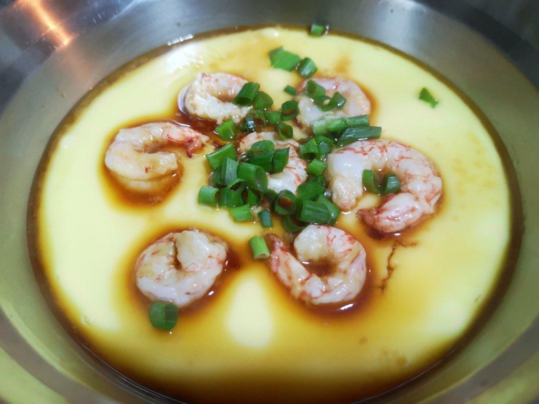 堂妈教你做虾仁蛋羹