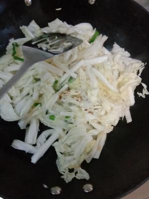 白菜炖冻豆腐的做法 步骤4