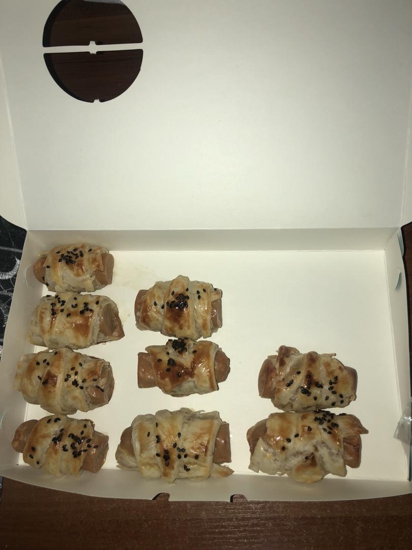 香肠可颂🥐（手抓饼版）