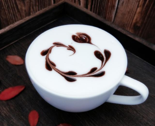 咖啡雕花的做法