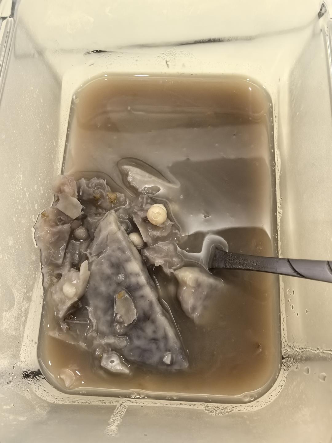 红糖芋艿桂花鸡头米