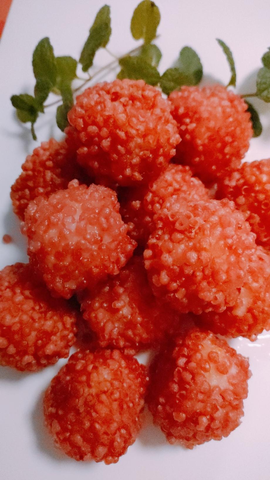 步骤荔枝芝士虾球的做法上传你做的荔枝芝士虾球随便看看该菜谱创建于