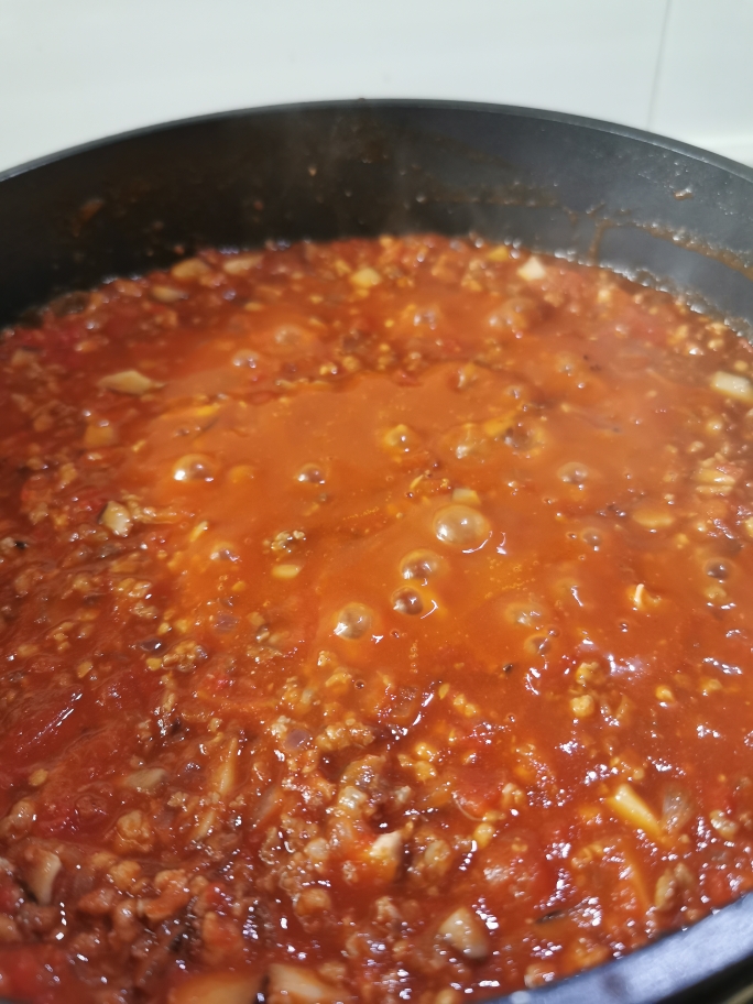 私房 茄汁肉酱（意）面，附入味秘诀，肉酱做法，及保存的做法 步骤9