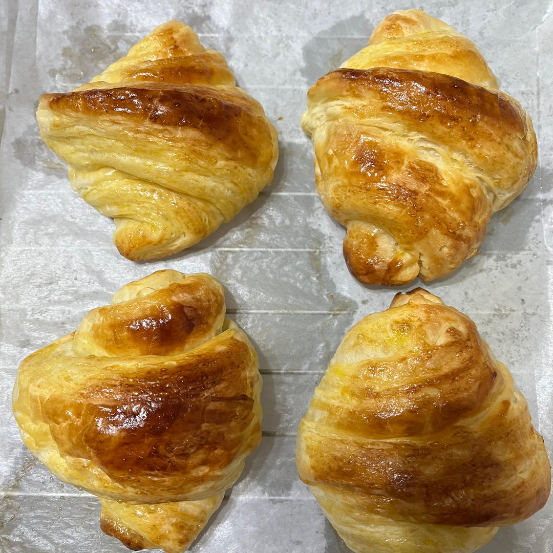 超级详细的可颂牛角包教程