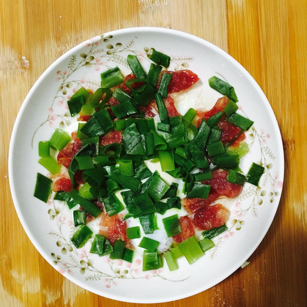香肠蒸蛋