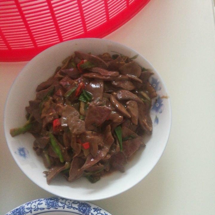 嫩炒猪肝