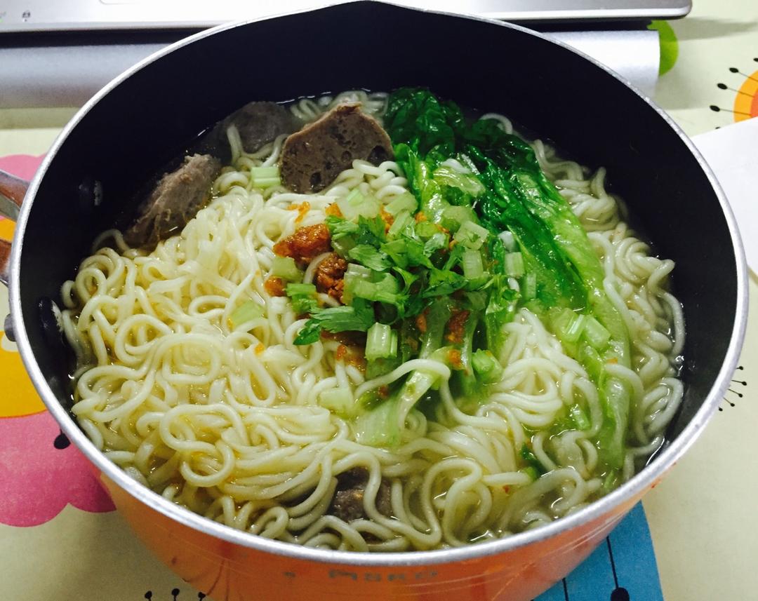 一碗朴素的牛肉丸面
