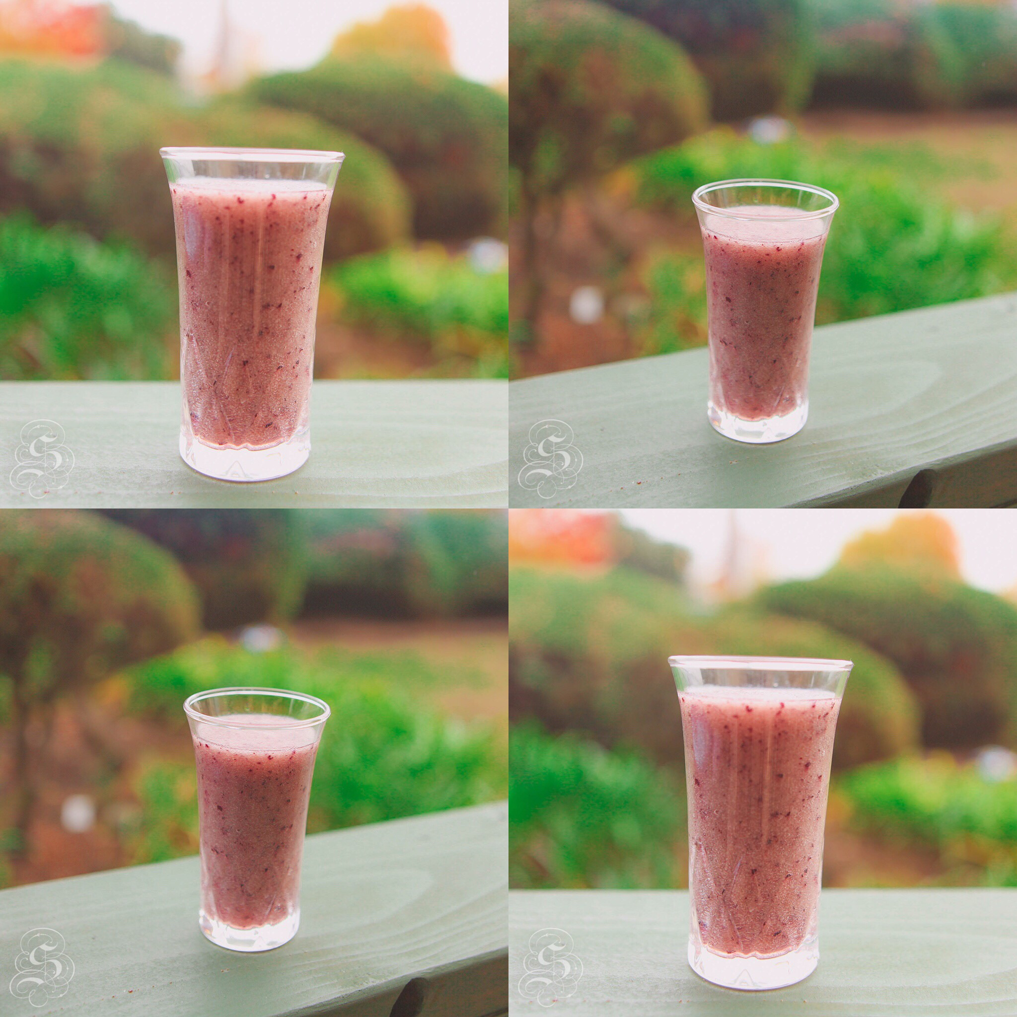 破壁机实验室——葡萄雪梨汁