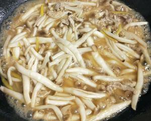 蟹王菇炒肉丝的做法 步骤5