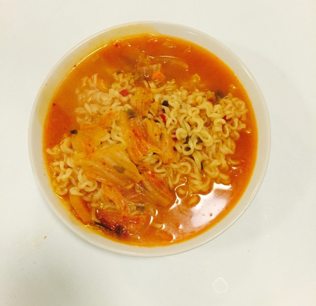 韩国辣酱汤面（辛拉面）