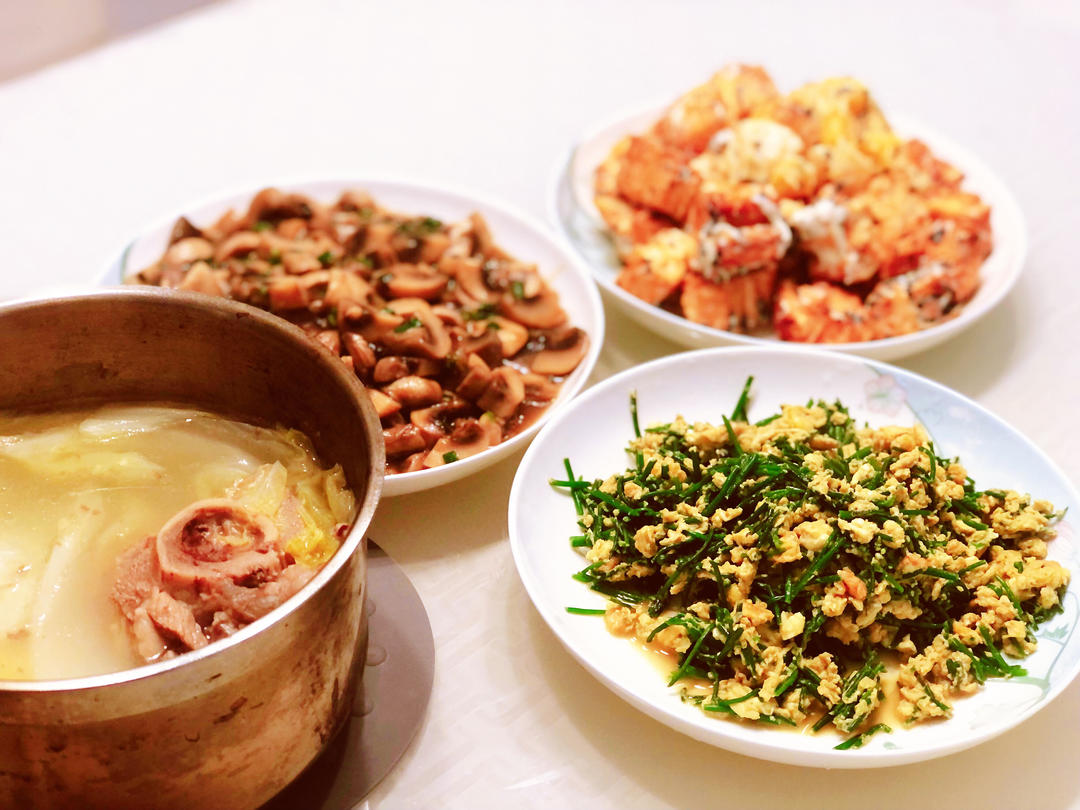 家里的午餐味道