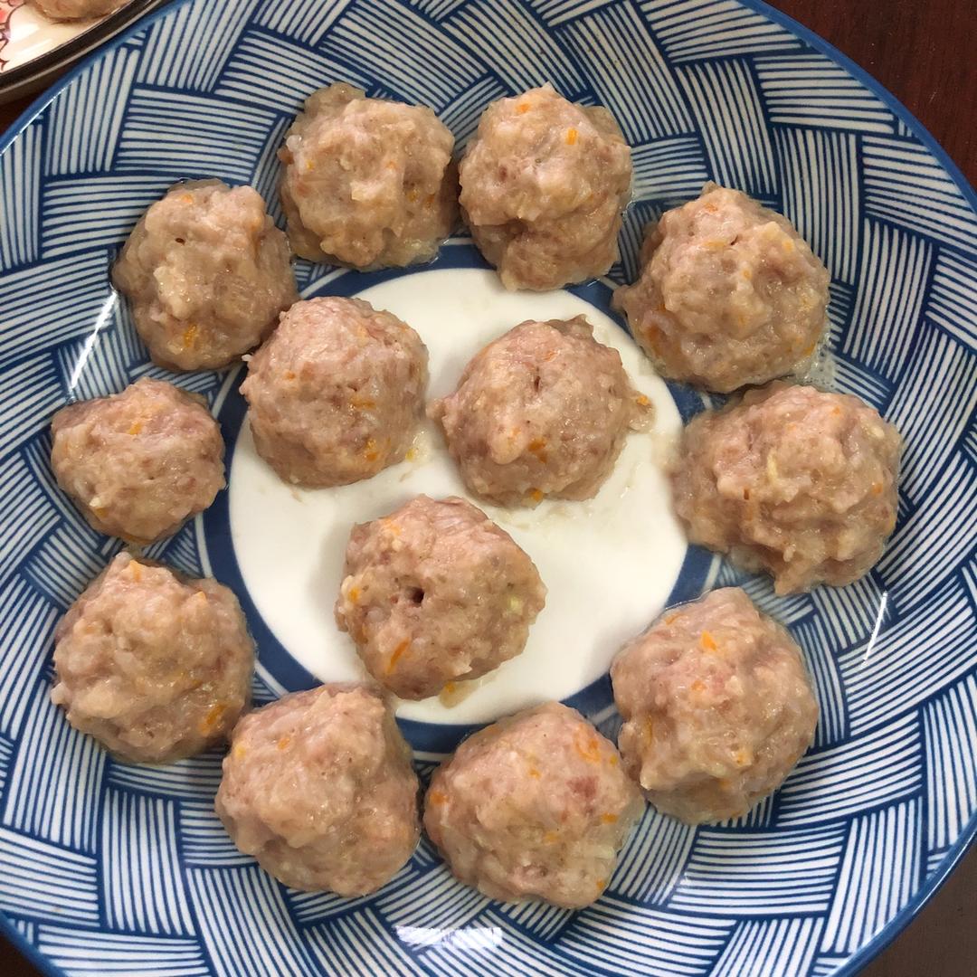 莲藕肉丸子 宝宝辅食食谱