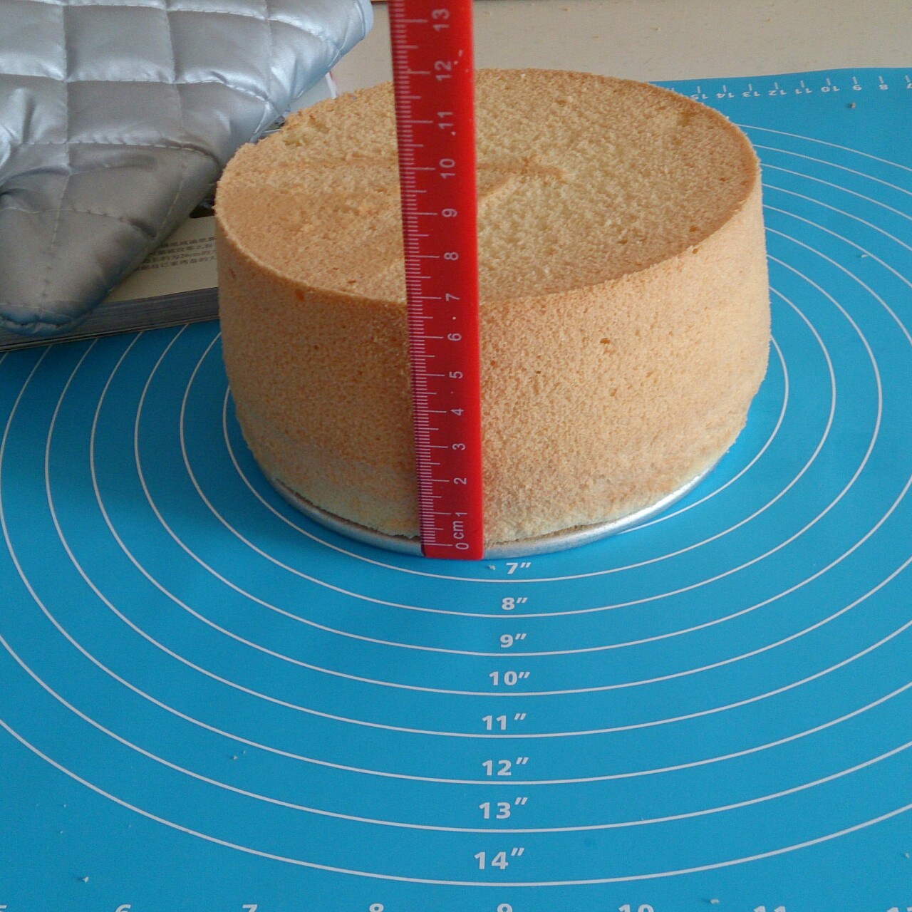 6寸原味戚风蛋糕