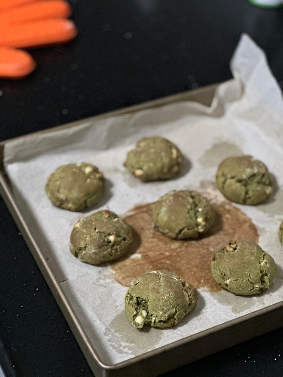 抹茶奶酪巧克力曲奇 Matcha Cream Cheese Choc Cookies