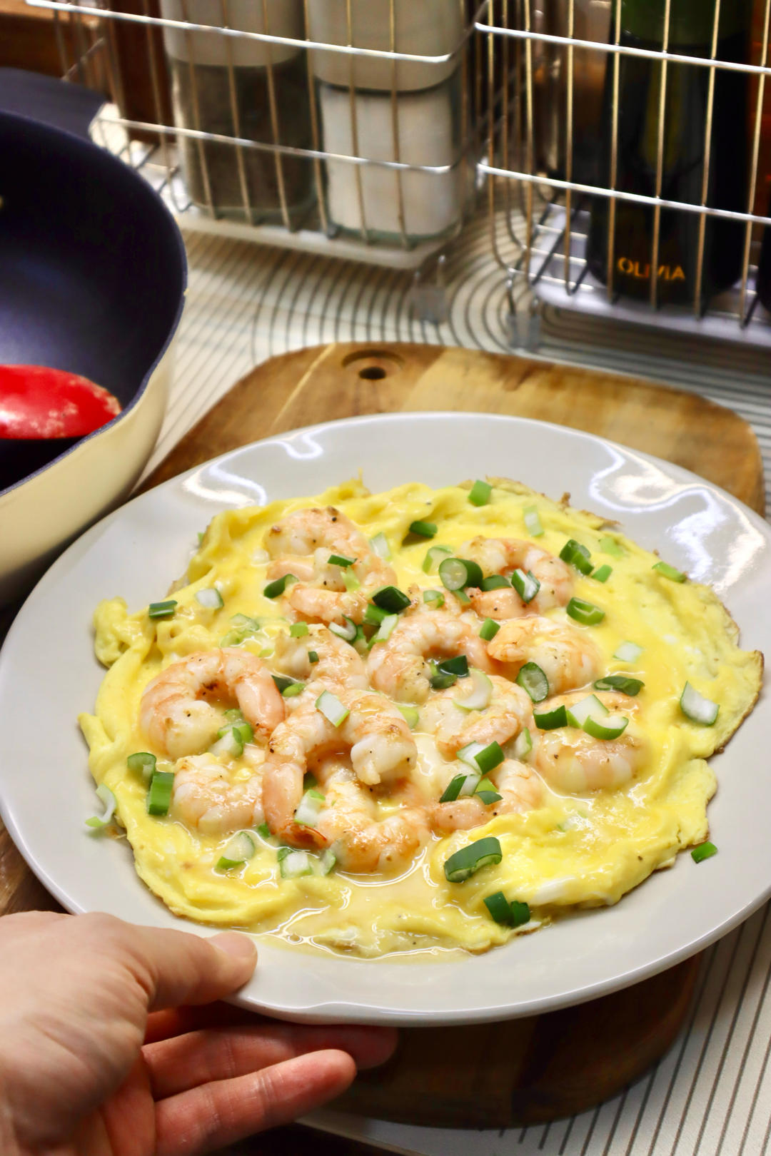 滑蛋虾仁—减脂菜谱！