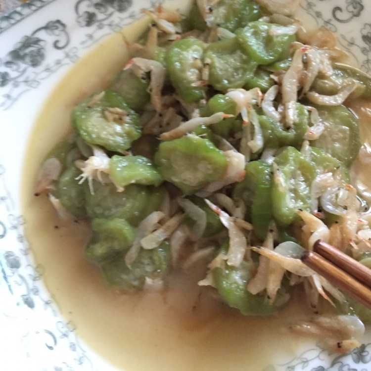 虾皮炒丝瓜