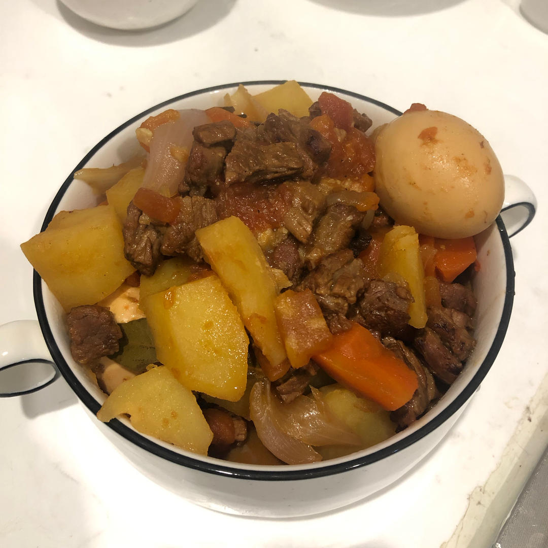 番茄土豆炖牛腩