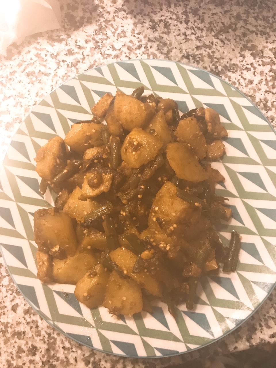 土豆茄子豆角一锅炖
