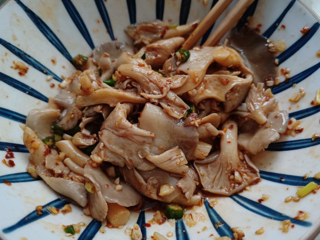 拌一盘光一盘‼️好吃到无法停下来的节奏😋😋凉拌平菇
