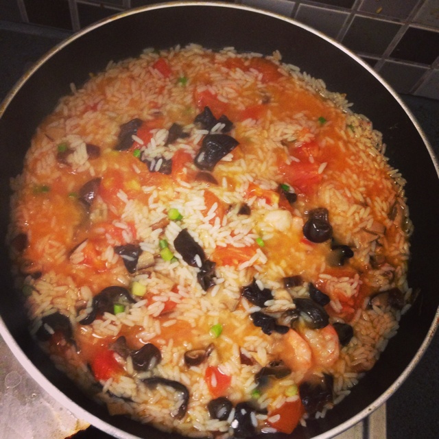 虾仁西红柿蛋炒饭