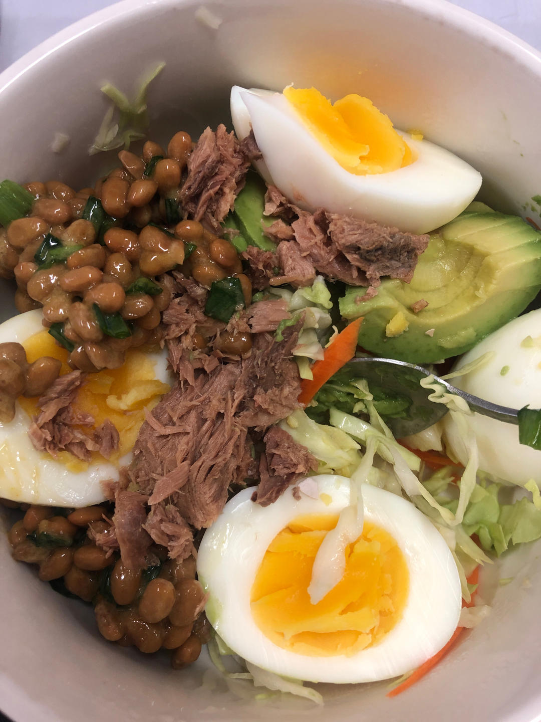 纳豆减脂餐的做法