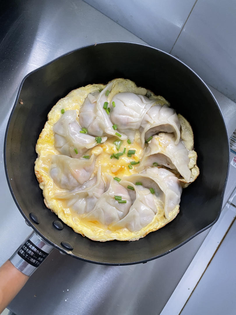 懒人快手抱蛋煎饺
