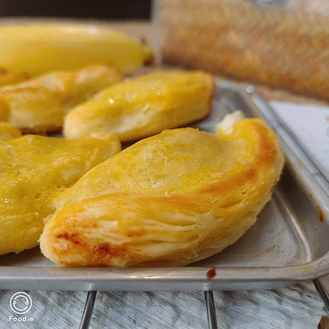 简易版蛋挞皮香蕉派