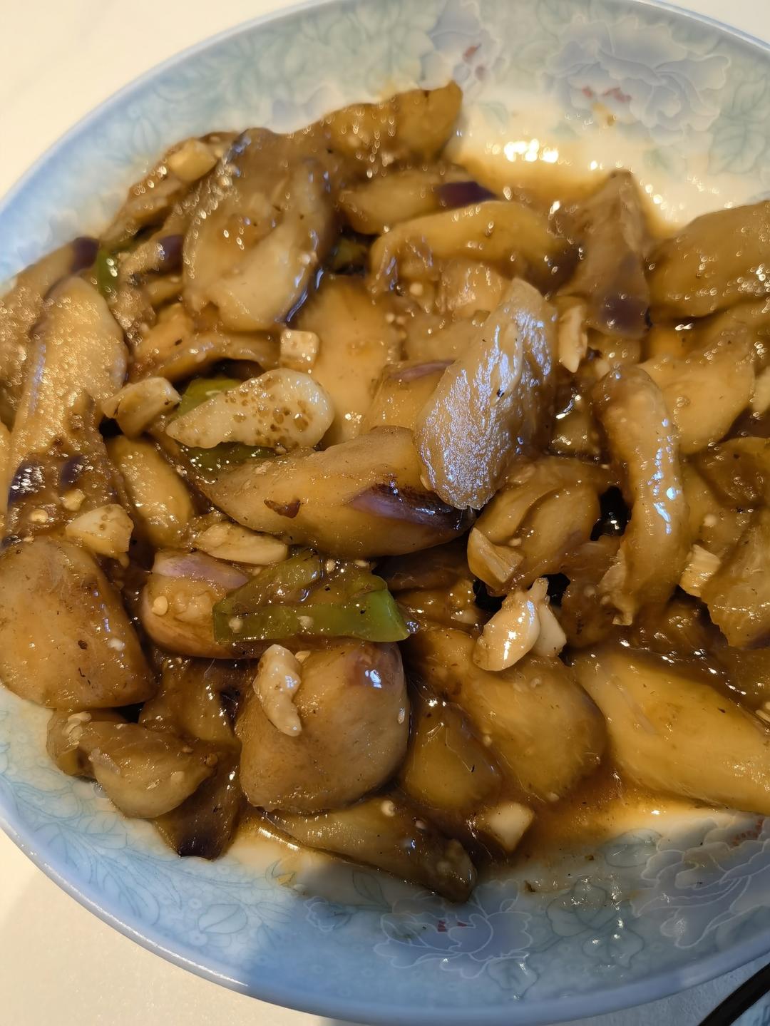 家常红烧茄子🍆，只要少量的油且下饭