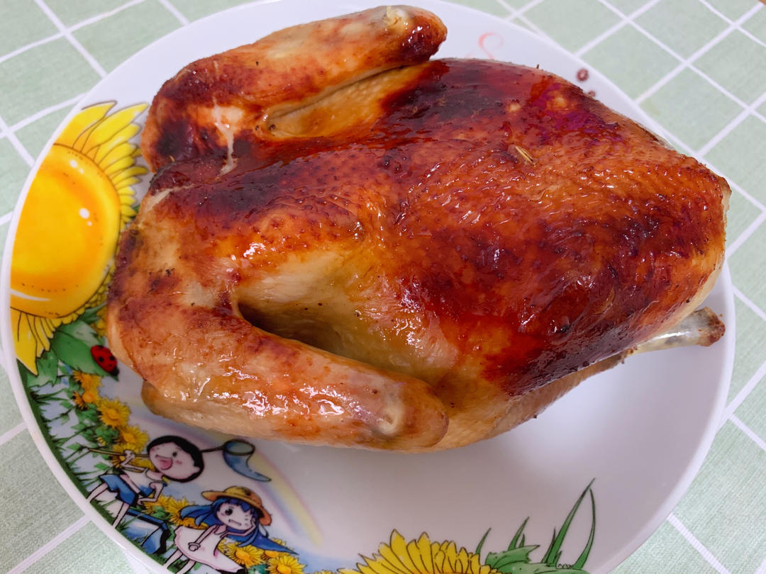 极简单好吃空气炸锅的烤鸡