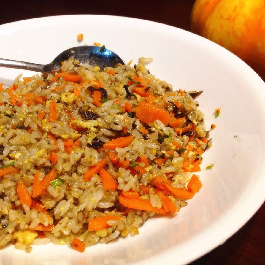 好吃的CC胡萝卜蛋炒饭