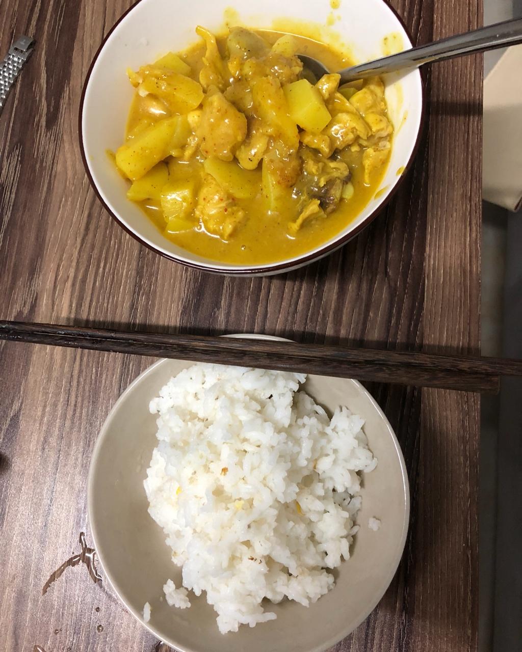 咖喱鸡块