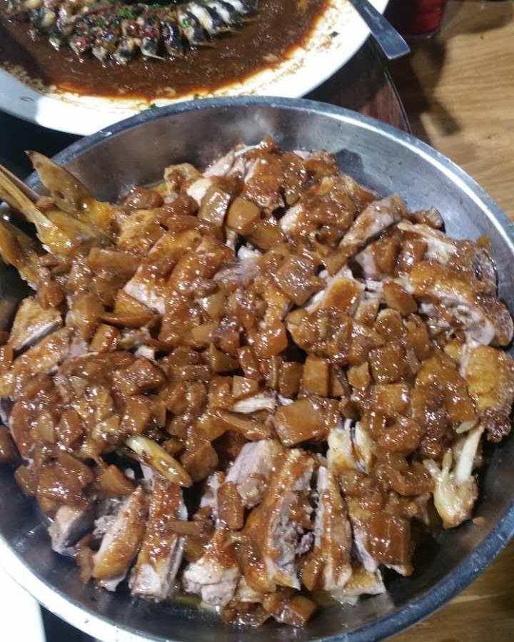 蒜蓉香草蒸大虾（孔雀开屏）