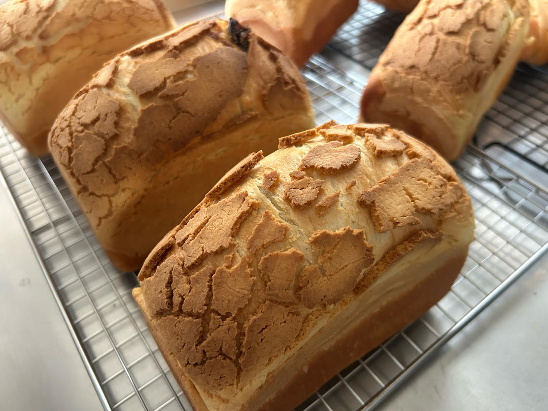 菠萝提子奶酥吐司谁能不爱啊？口感软到离谱