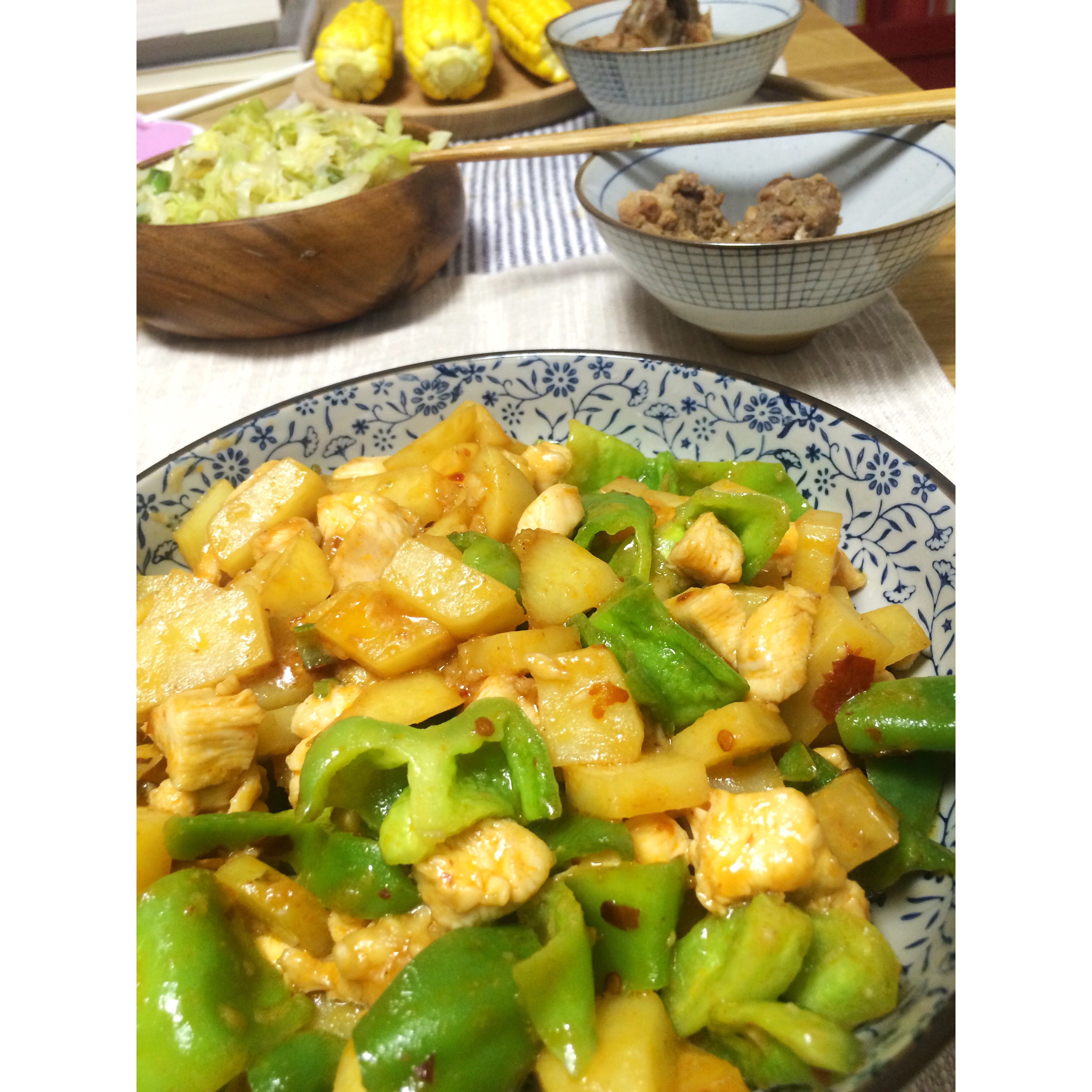 宫爆鸡丁（土豆控）