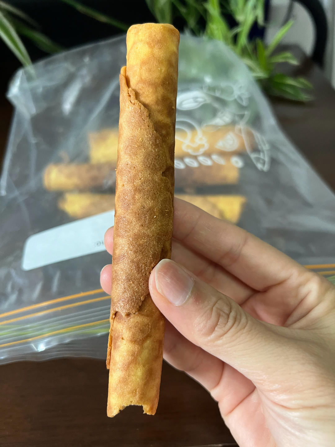 椰子油香酥蛋卷