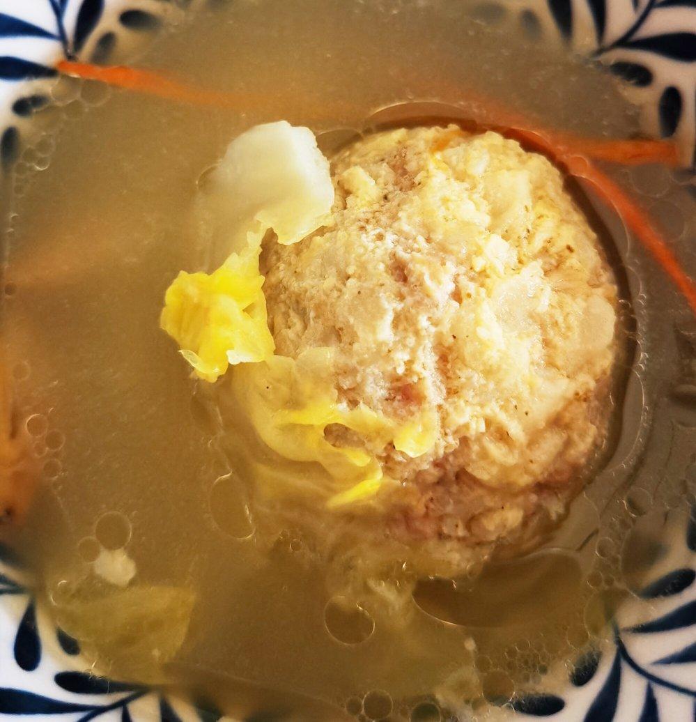 【曼食慢语】清炖蟹粉狮子头