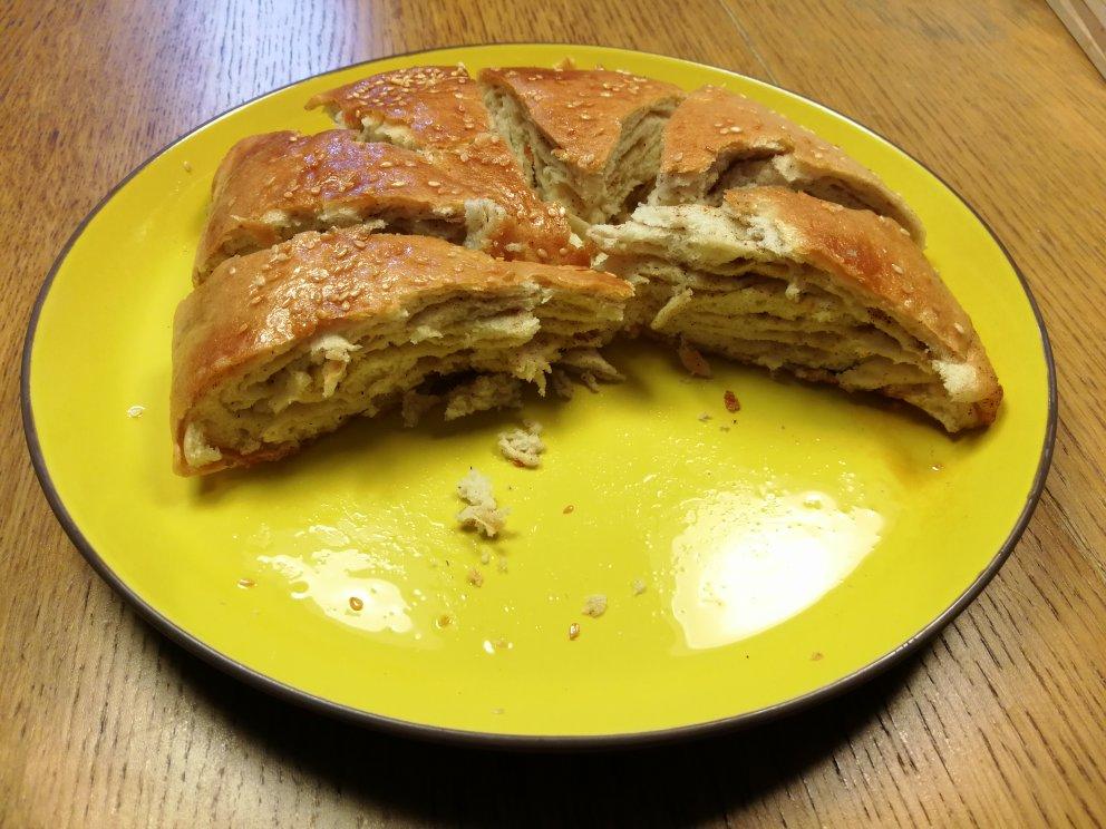 外酥里嫩！发面千层饼