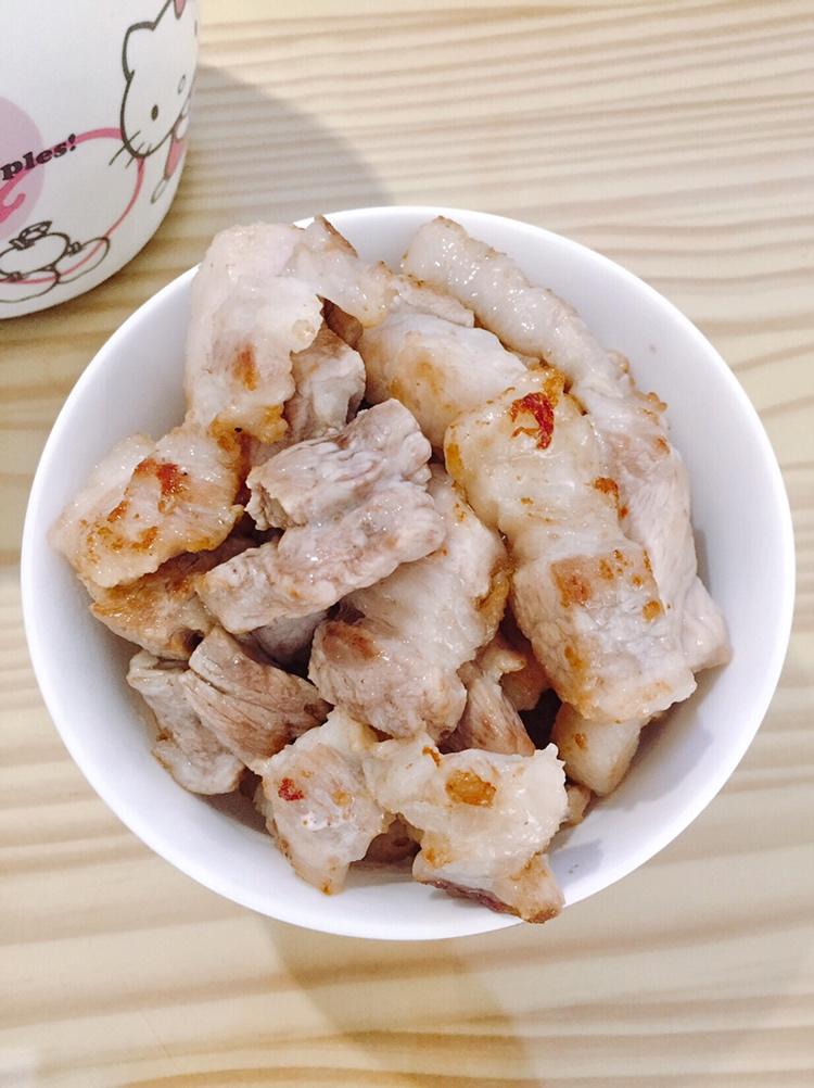 一人食 泡菜五花肉的做法 步骤2