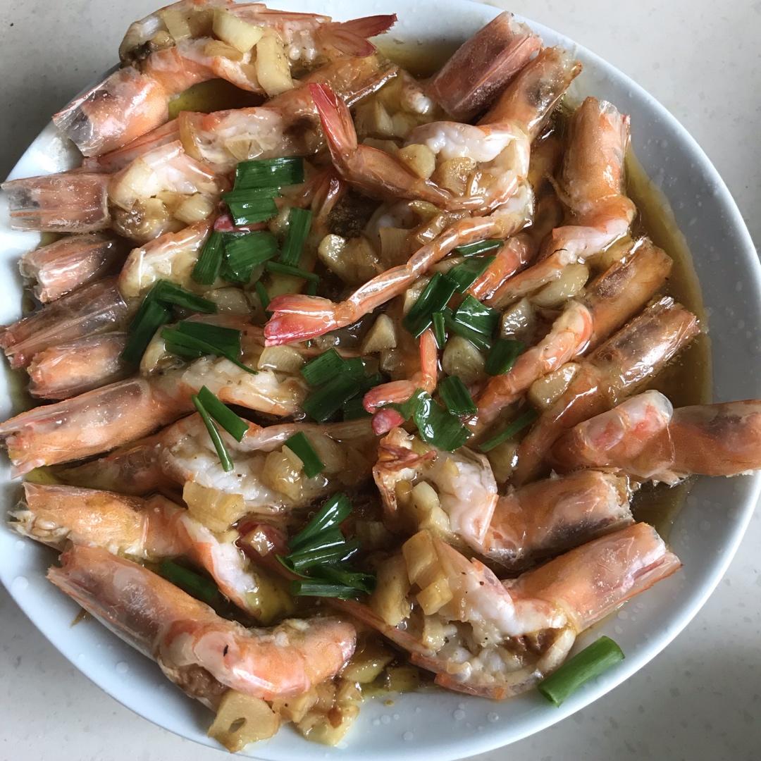 蒜蓉粉丝蒸大虾