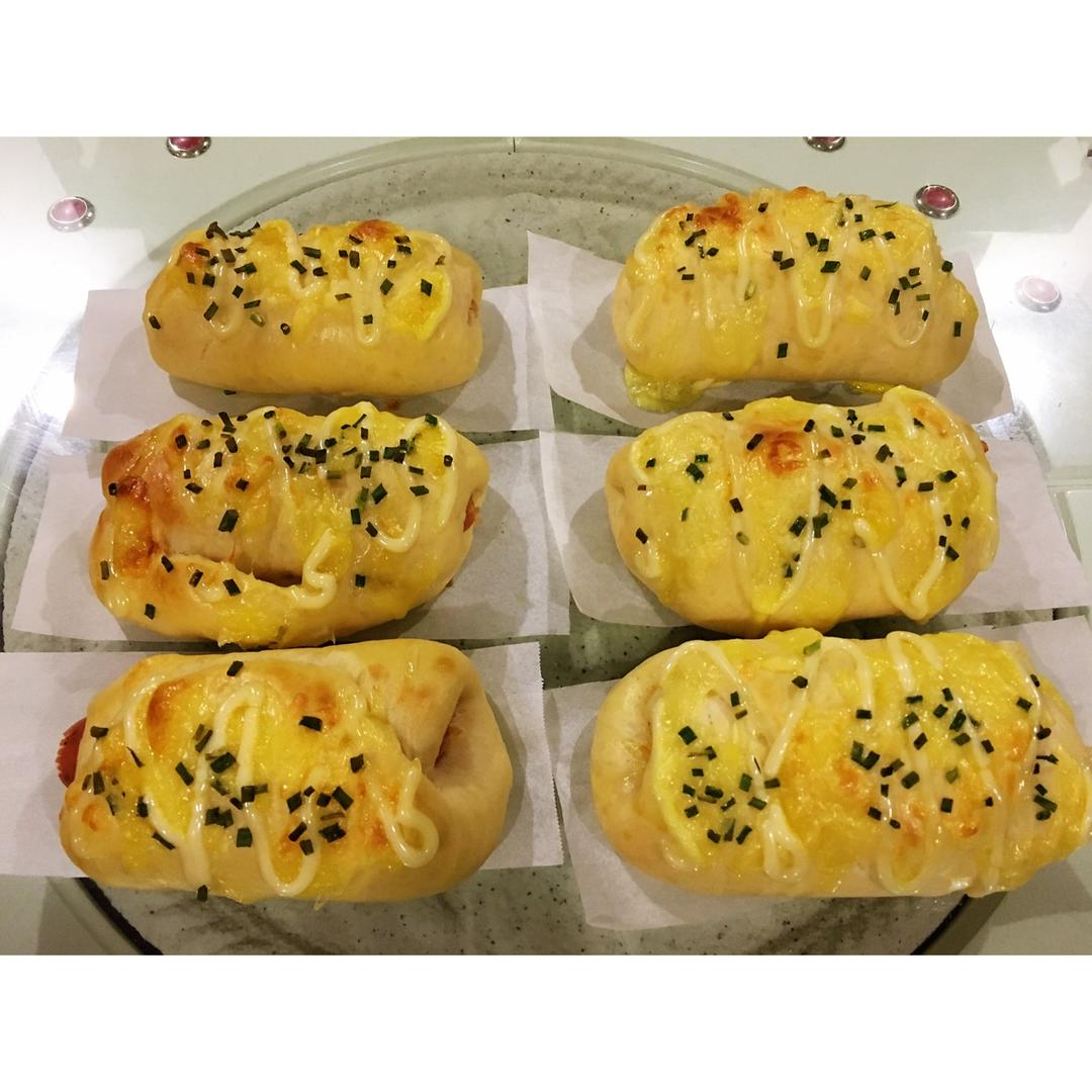 葱香芝士面包