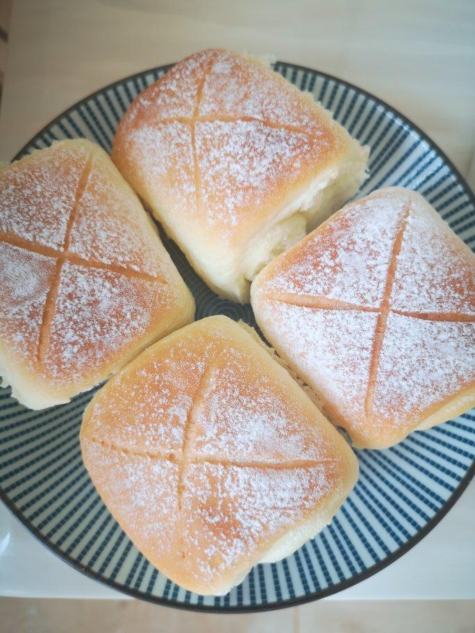 高颜值的日式面包~~~~不用一滴水（简易版）