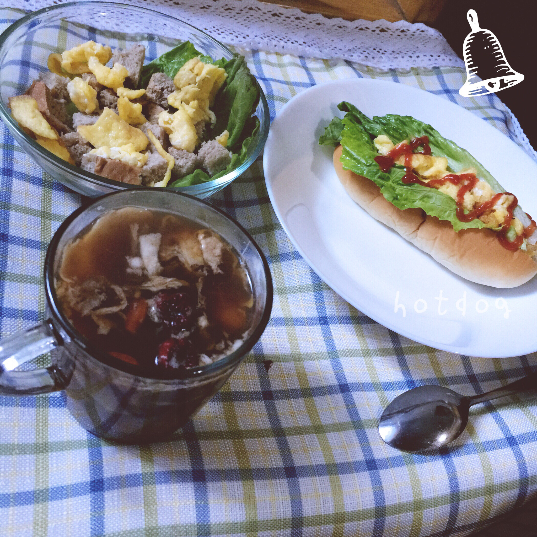 炒蛋热狗 快手早餐