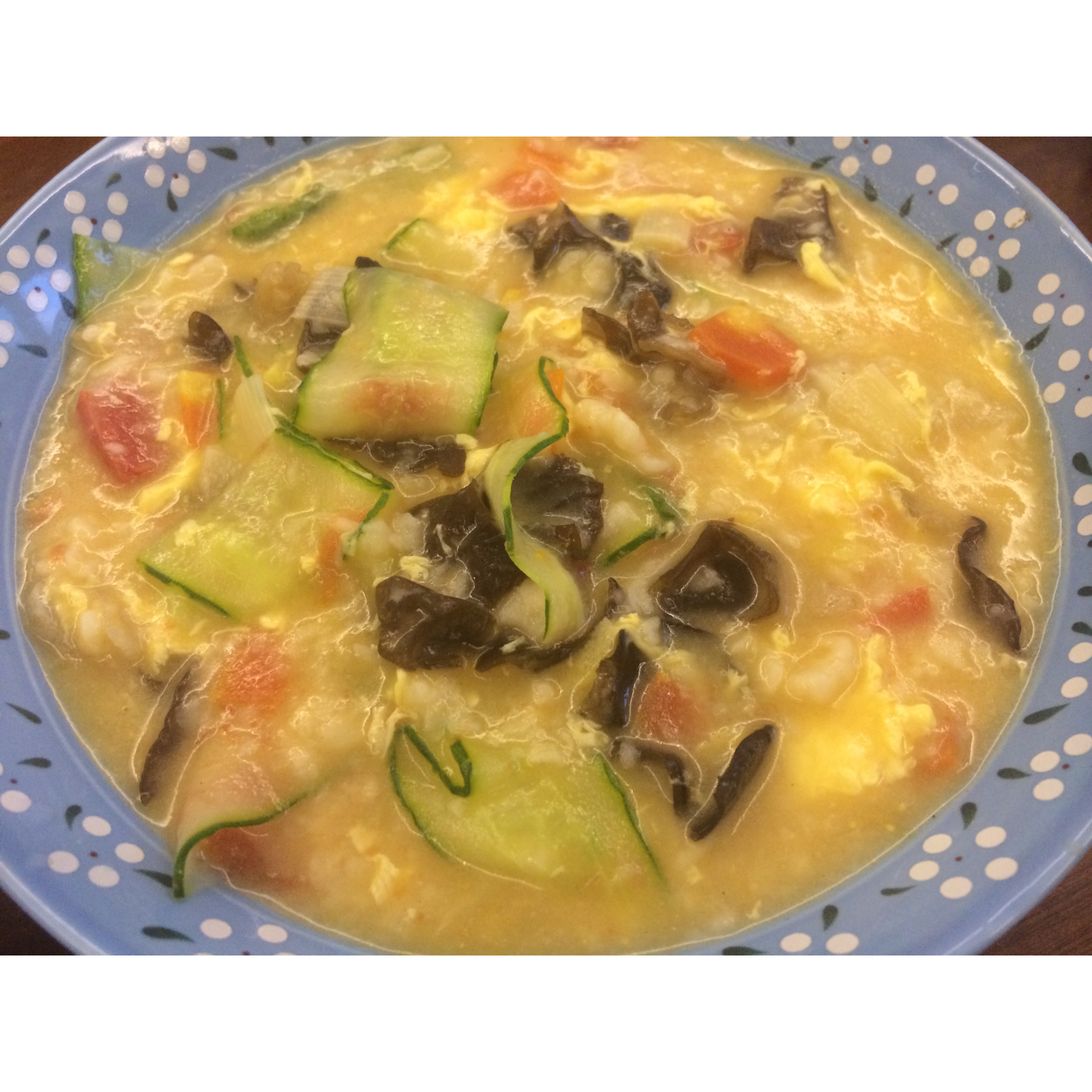 西红柿鸡蛋疙瘩汤